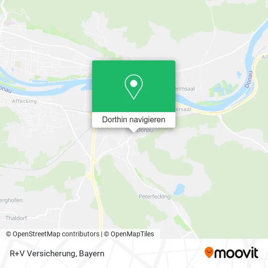 R+V Versicherung Karte