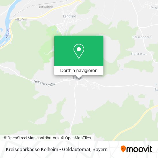 Kreissparkasse Kelheim - Geldautomat Karte