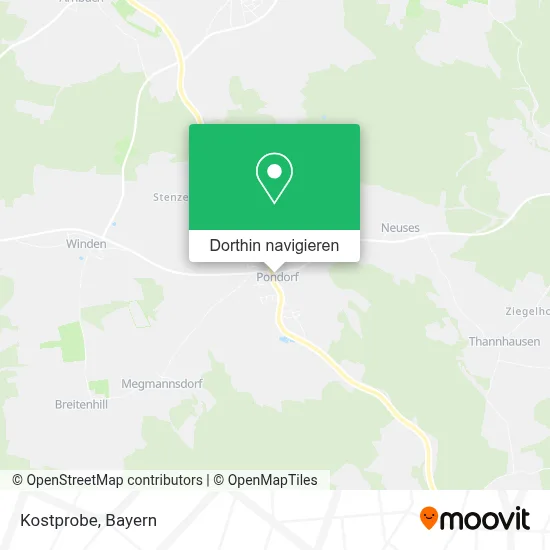 Kostprobe Karte