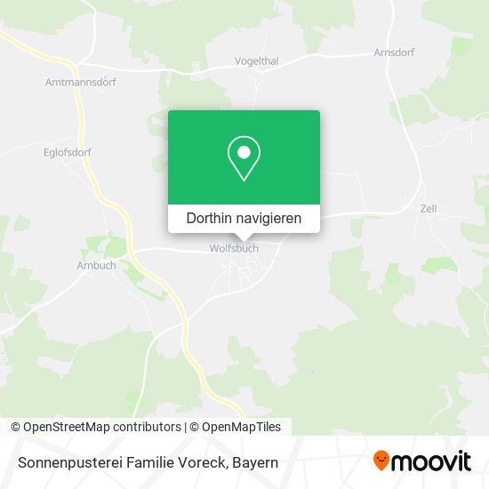 Sonnenpusterei Familie Voreck Karte
