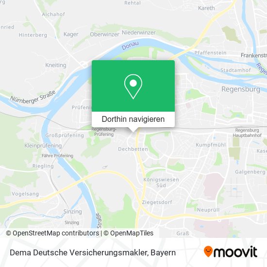 Dema Deutsche Versicherungsmakler Karte