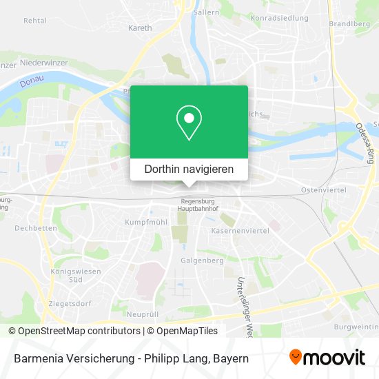 Barmenia Versicherung - Philipp Lang Karte