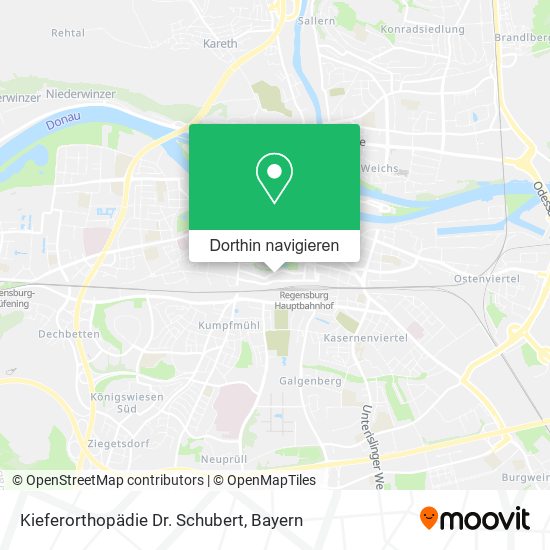 Kieferorthopädie Dr. Schubert Karte
