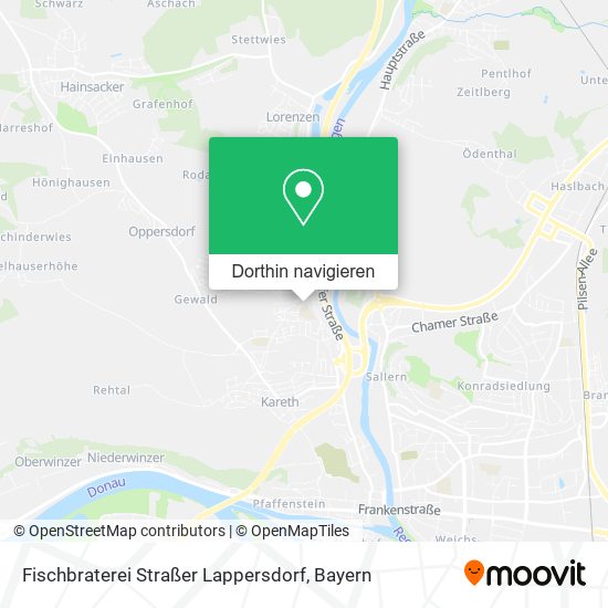 Fischbraterei Straßer Lappersdorf Karte