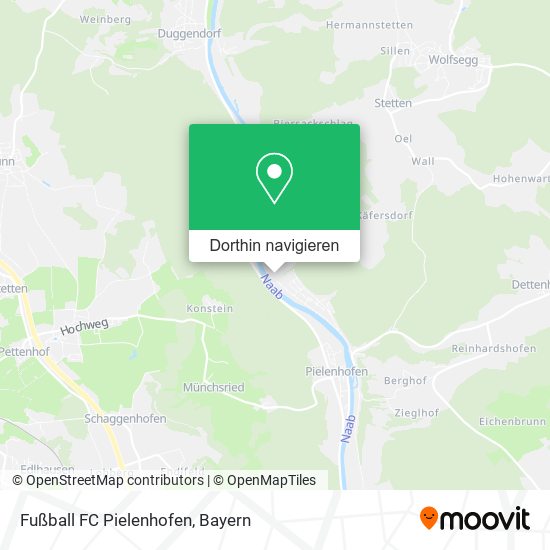 Fußball FC Pielenhofen Karte