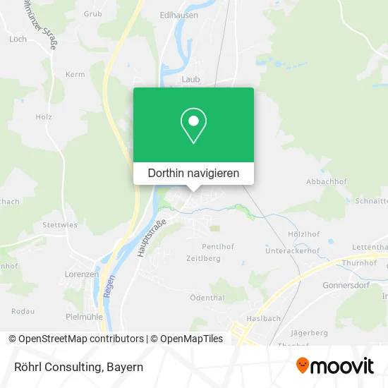 Röhrl Consulting Karte