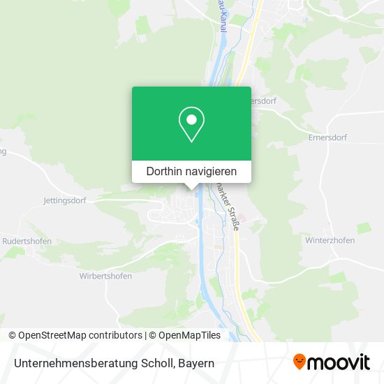 Unternehmensberatung Scholl Karte