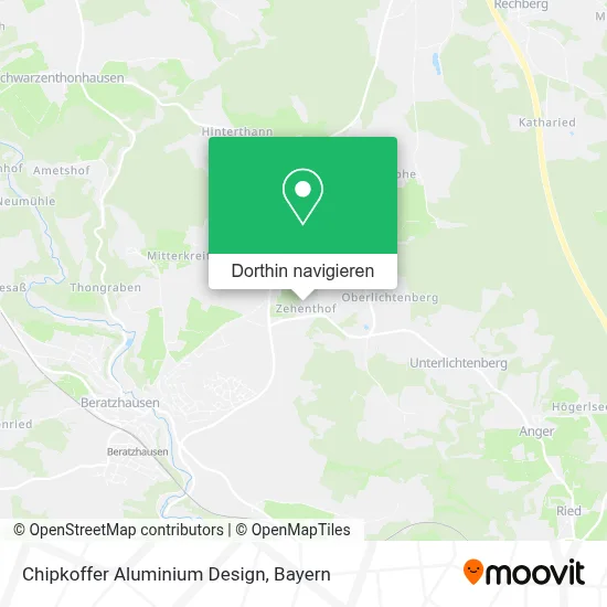 Chipkoffer Aluminium Design Karte