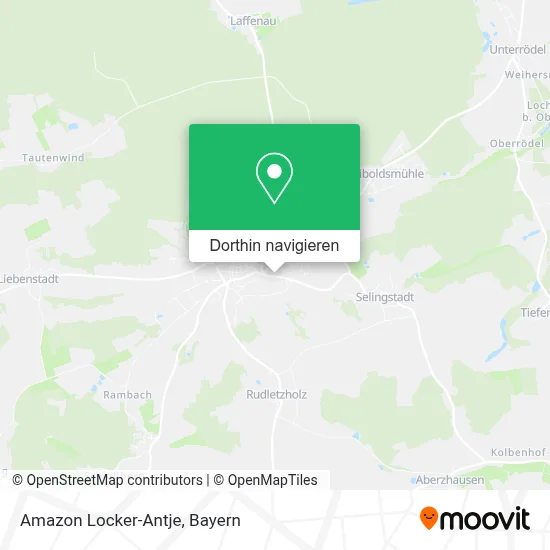 Amazon Locker-Antje Karte