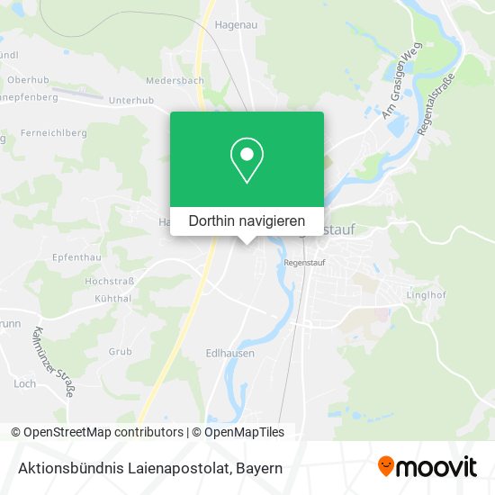 Aktionsbündnis Laienapostolat Karte