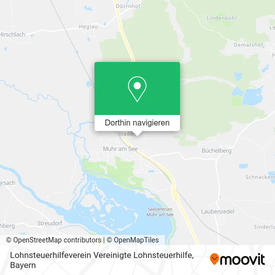 Lohnsteuerhilfeverein Vereinigte Lohnsteuerhilfe Karte