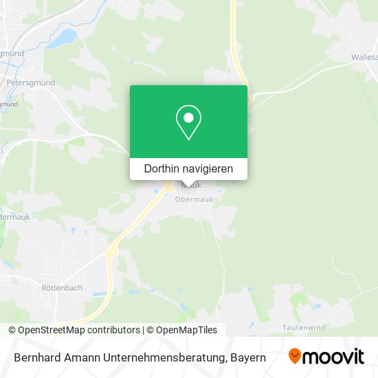 Bernhard Amann Unternehmensberatung Karte