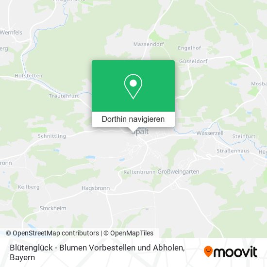 Blütenglück - Blumen Vorbestellen und Abholen Karte
