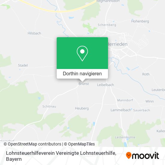 Lohnsteuerhilfeverein Vereinigte Lohnsteuerhilfe Karte