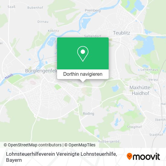 Lohnsteuerhilfeverein Vereinigte Lohnsteuerhilfe Karte