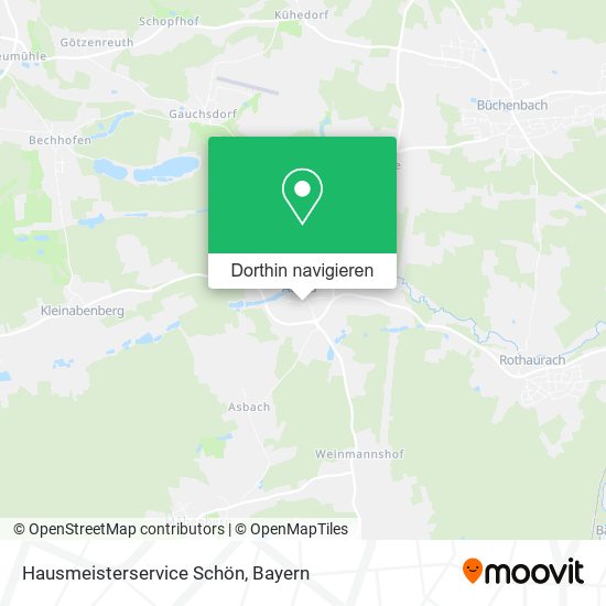 Hausmeisterservice Schön Karte
