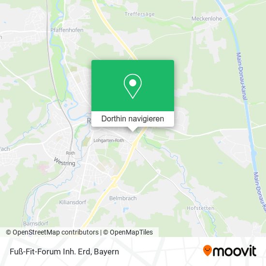 Fuß-Fit-Forum Inh. Erd Karte