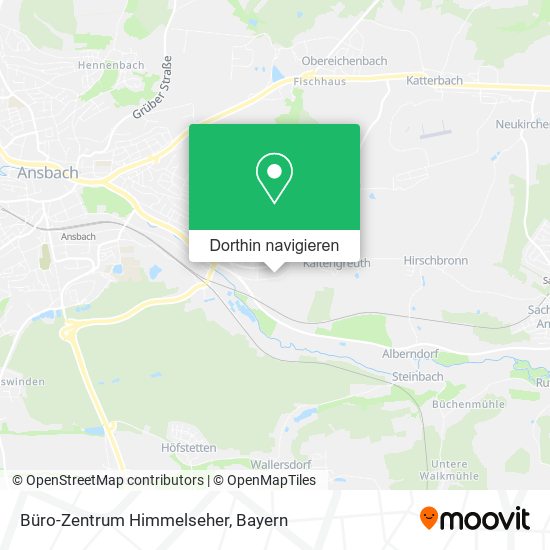 Büro-Zentrum Himmelseher Karte