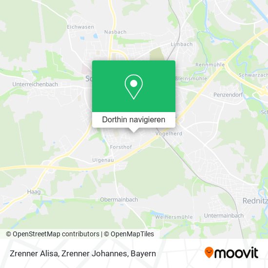 Zrenner Alisa, Zrenner Johannes Karte