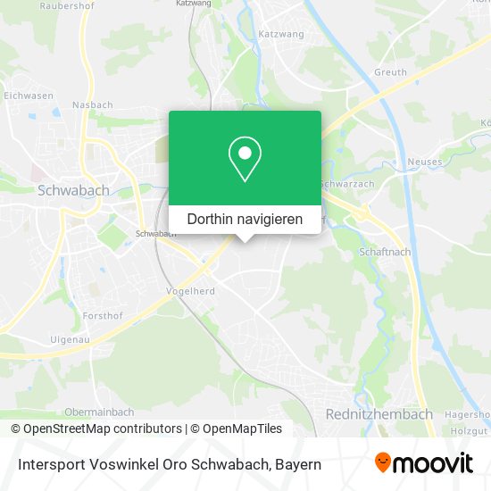 Intersport Voswinkel Oro Schwabach Karte