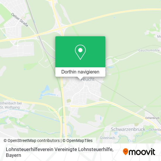 Lohnsteuerhilfeverein Vereinigte Lohnsteuerhilfe Karte