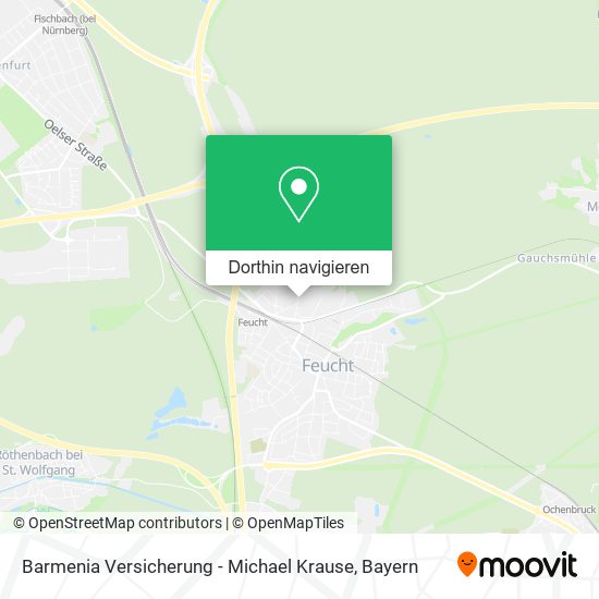 Barmenia Versicherung - Michael Krause Karte