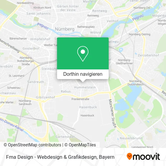 Fma Design - Webdesign & Grafikdesign Karte