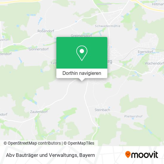 Abv Bauträger und Verwaltungs Karte