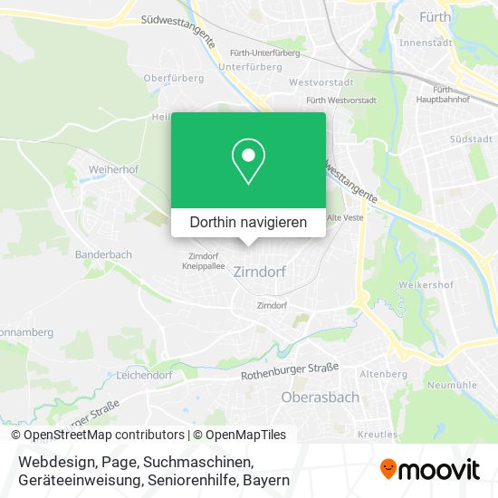 Webdesign, Page, Suchmaschinen, Geräteeinweisung, Seniorenhilfe Karte