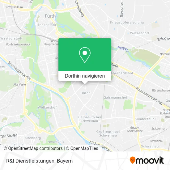 R&I Dienstleistungen Karte