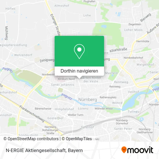 N-ERGIE Aktiengesellschaft Karte