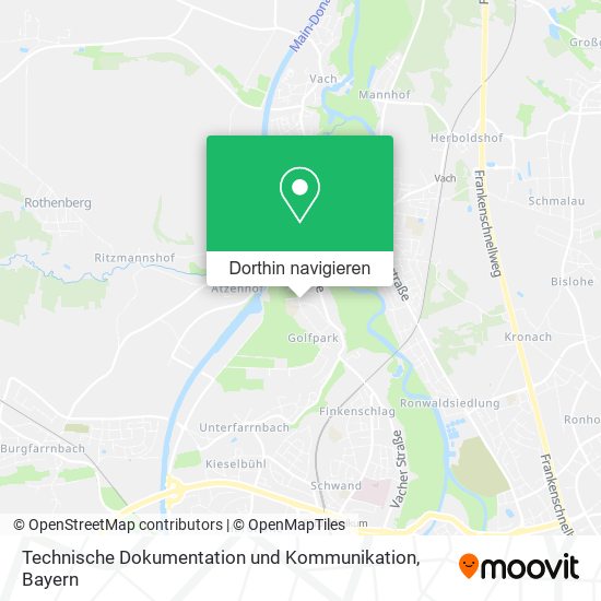 Technische Dokumentation und Kommunikation Karte