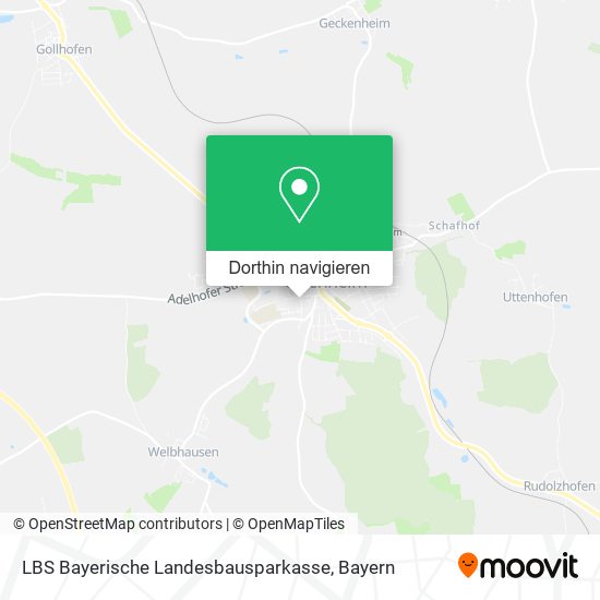LBS Bayerische Landesbausparkasse Karte