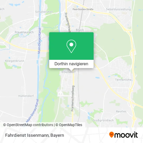 Fahrdienst Issenmann Karte