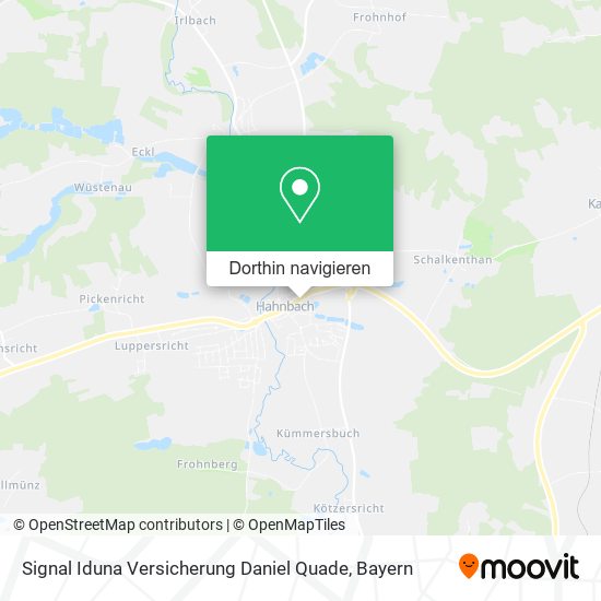 Signal Iduna Versicherung Daniel Quade Karte