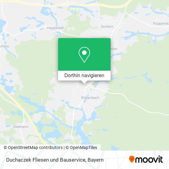 Duchaczek Fliesen und Bauservice Karte