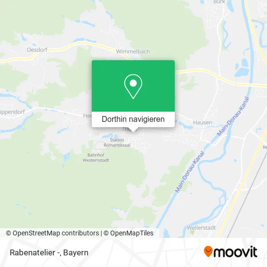 Rabenatelier - Karte