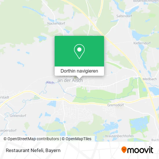 Restaurant Nefeli Karte