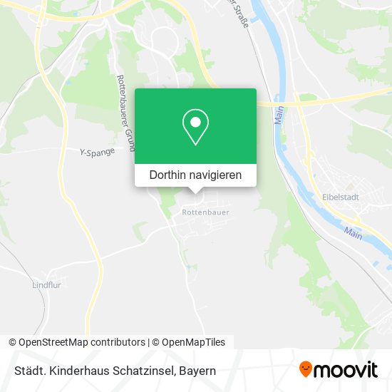 Städt. Kinderhaus Schatzinsel Karte