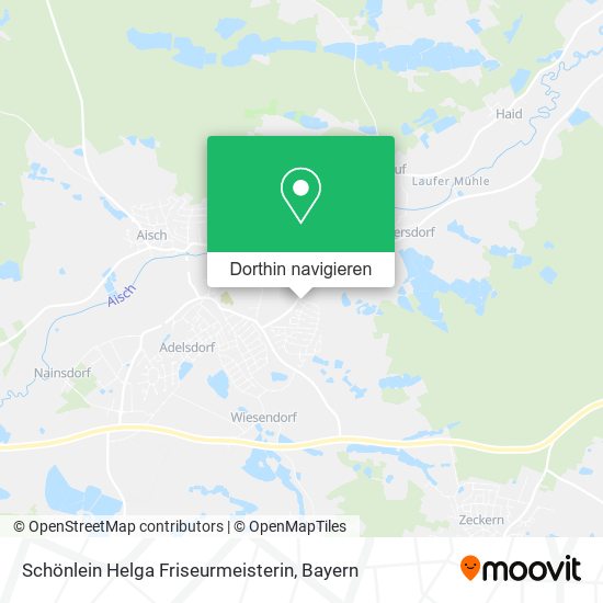 Schönlein Helga Friseurmeisterin Karte