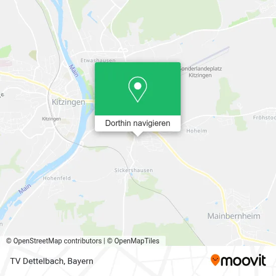TV Dettelbach Karte