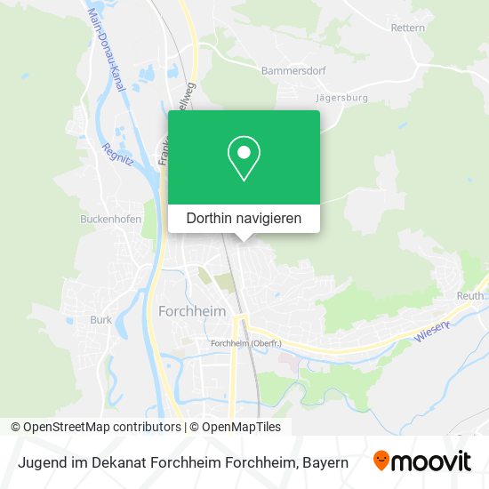 Jugend im Dekanat Forchheim Forchheim Karte