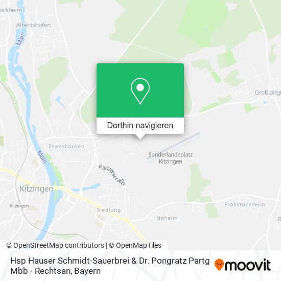 Hsp Hauser Schmidt-Sauerbrei & Dr. Pongratz Partg Mbb - Rechtsan Karte