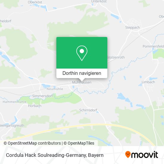 Cordula Hack Soulreading-Germany Karte