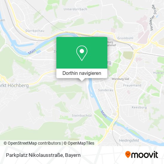 Parkplatz Nikolausstraße Karte