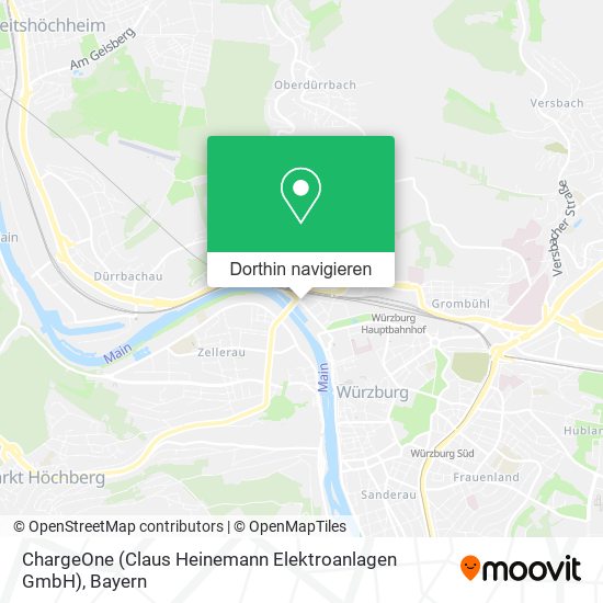 ChargeOne (Claus Heinemann Elektroanlagen GmbH) Karte