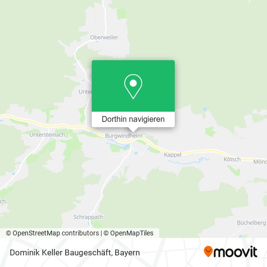 Dominik Keller Baugeschäft Karte