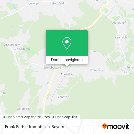 Frank Färber Immobilien Karte