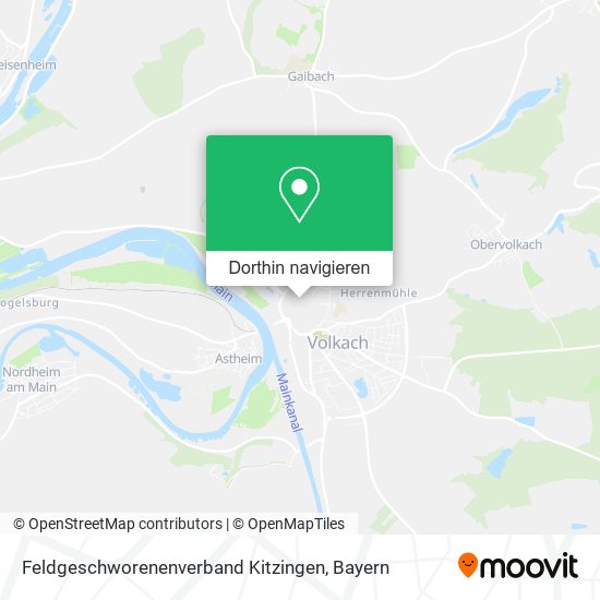 Feldgeschworenenverband Kitzingen Karte