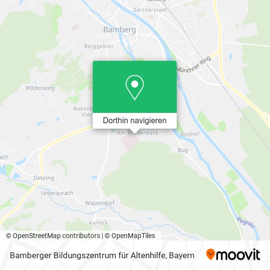 Bamberger Bildungszentrum für Altenhilfe Karte